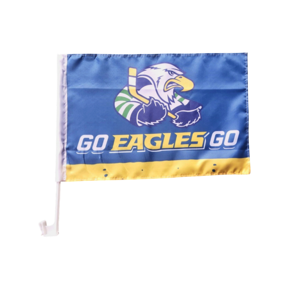 Car Window Flag view 3